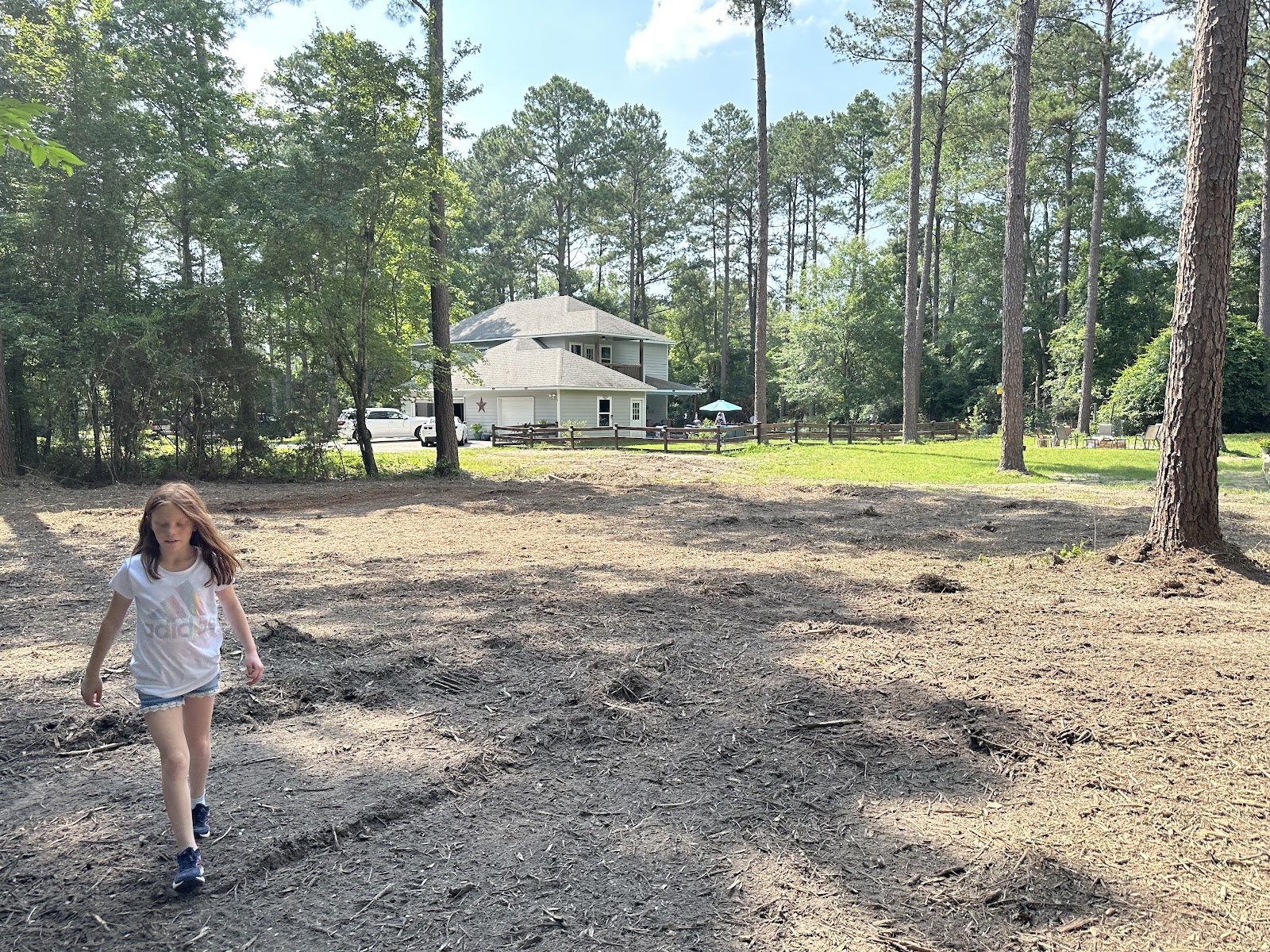 Cleared property — customer photo by Rob Bolton