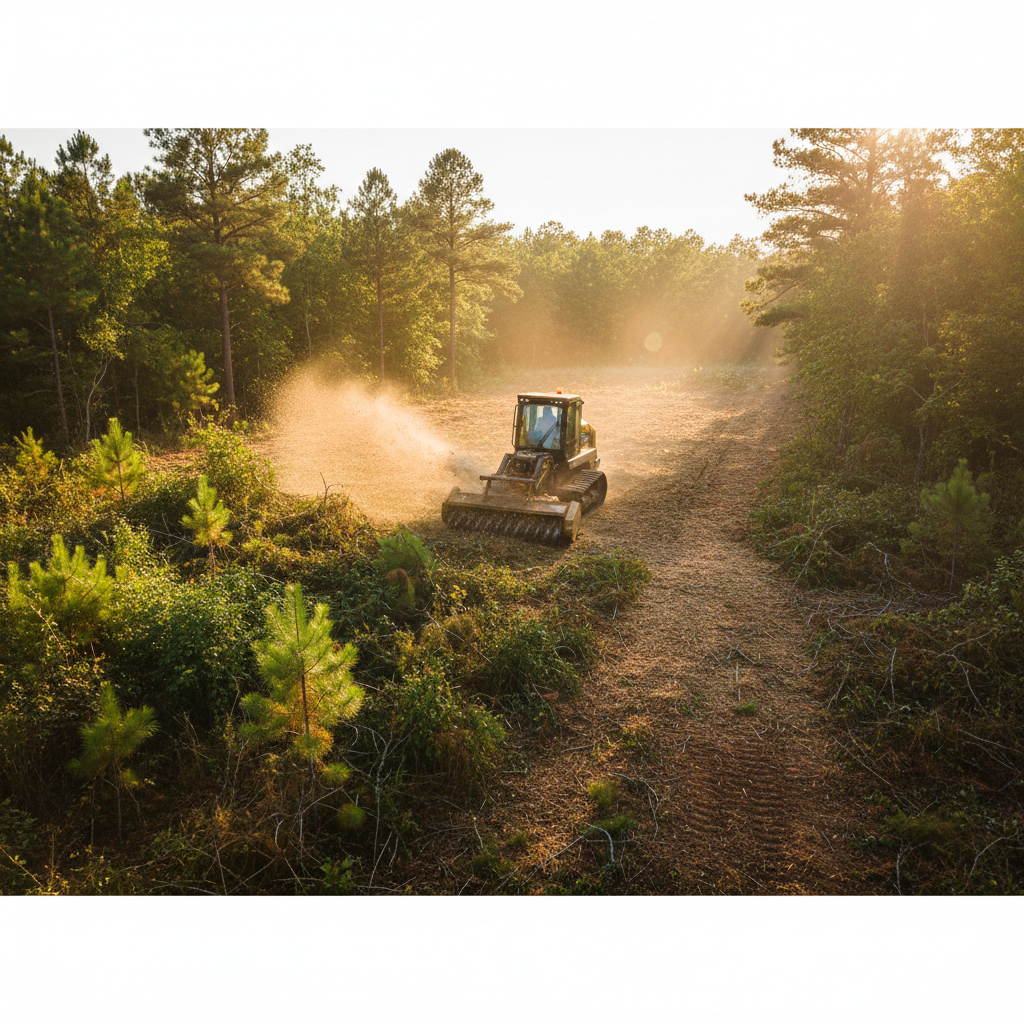 Forestry Mulching for Pasture Restoration in East Texas