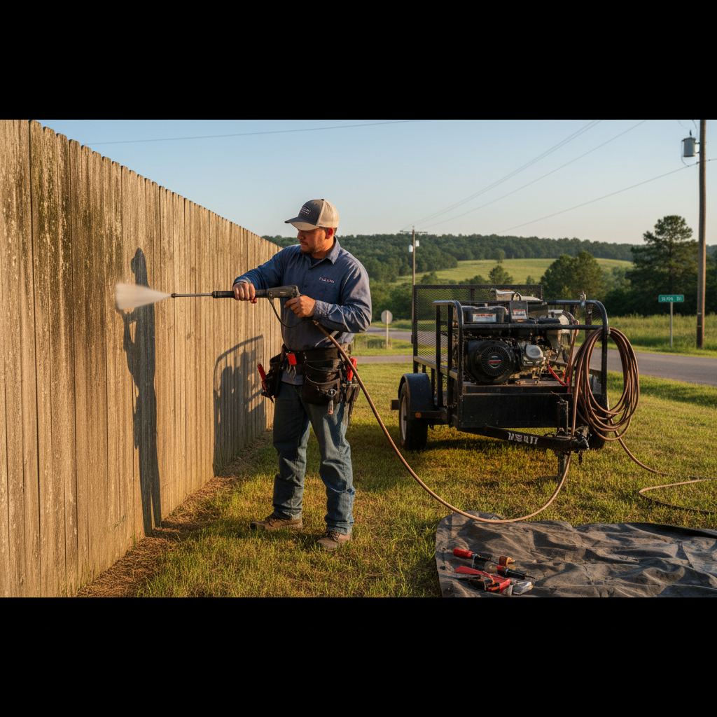 Professional Pressure Washing Services in Alto TX and Cherokee County