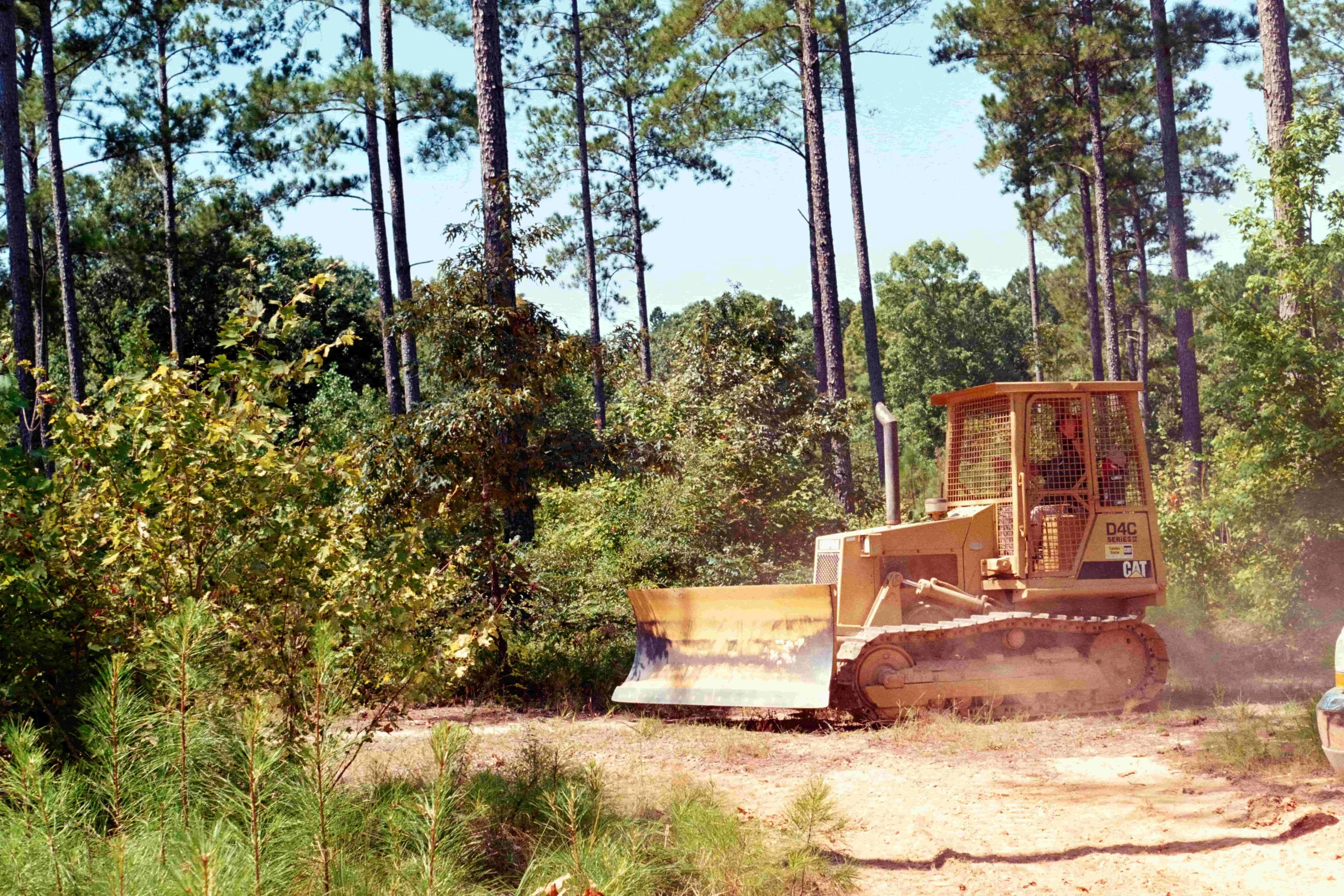 Republic forestry mulching equipment preparing East Texas acreage